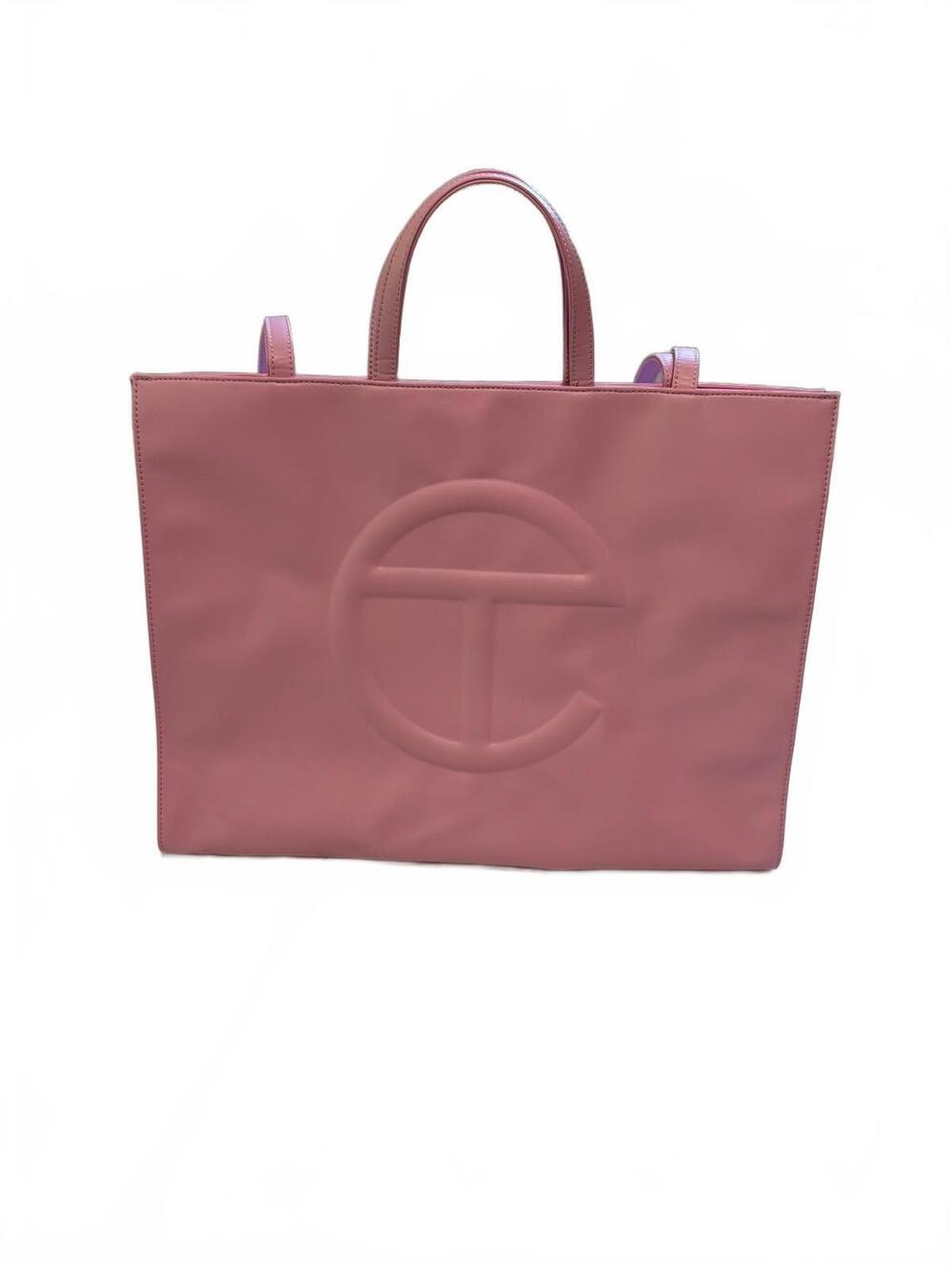 TELFAR Bubble Gum Pink Large Tote Bag